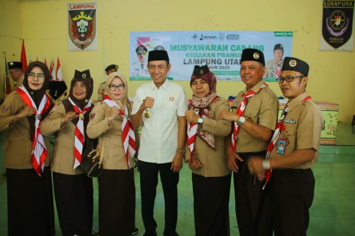 Wakil Bupati Lampung Utara Hadiri Pembukaan Muscab XII Gerakan Pramuka Kwarcab Lampung Utara