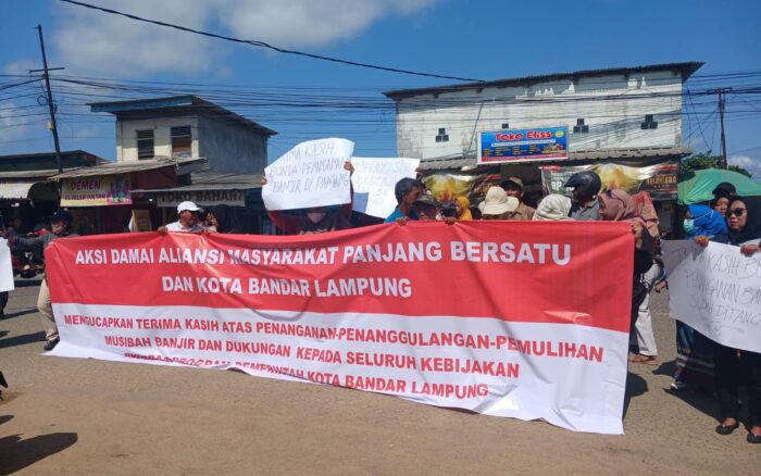 Aliansi Masyarakat Panjang Bersatu Gelar Aksi Damai