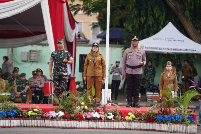 Tiga Pilar Bersatu, Bandar Lampung Mantap Jaga Keamanan Daerah