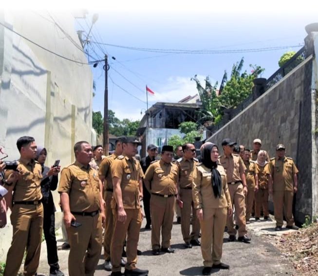 Walikota Bandar Lampung Tinjau Titik Pembangunan SPPG Di Tiga Kecamatan 