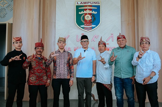 Gubernur Mirza dan Lima Sai Batin Way Handak Bahas Masa Depan Lampung, Budaya dan Desa Wisata Jadi Fokus