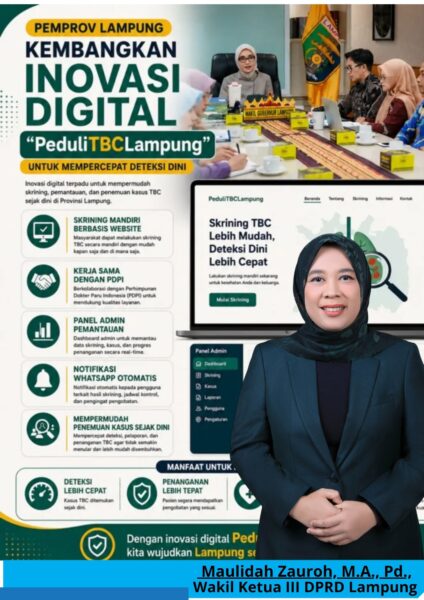 Wakil Ketua III DPRD Lampung Maulidah Zauroh Dorong Penguatan Sinergi Lintas Sektor Percepat Eliminasi TBC