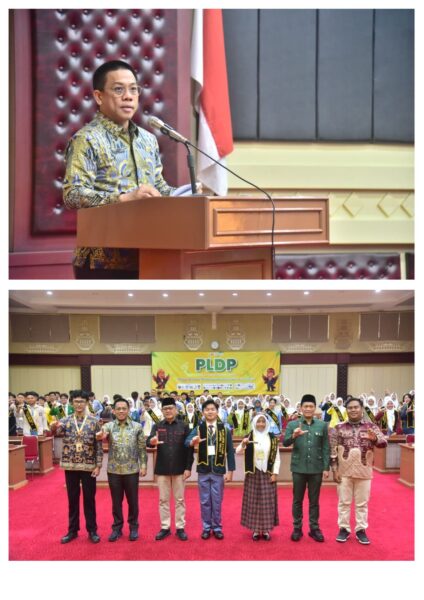 Sekretaris DPRD Provinsi Lampung Sampaikan Sambutan Gubernur pada Pembukaan Pelajar Lampung di Parlemen Batch II
