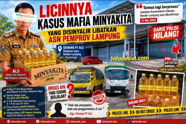 ‘Licinnya’ Kasus Mafia MinyaKita yang Disinyalir Libatkan ASN Pemerintah Provinsi Lampung